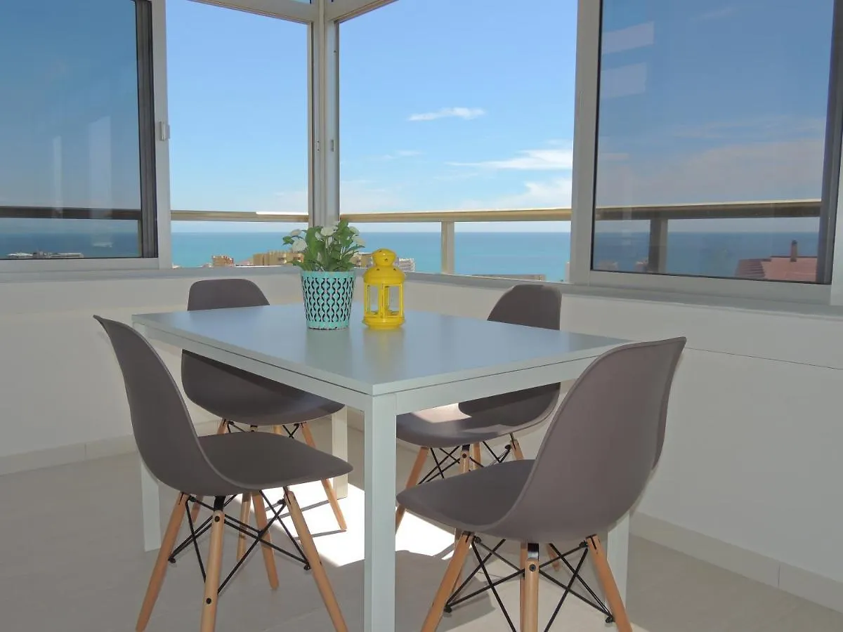 Puertosol 101 Beach - Playa, Vistas Mar - Sea Views, Puerto Marina, Parking, Wifi, Benalmadena Costa